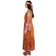 thumbnail image 4 of 70s Woodstock Hippie Women's Costume Dress, 4 of 11