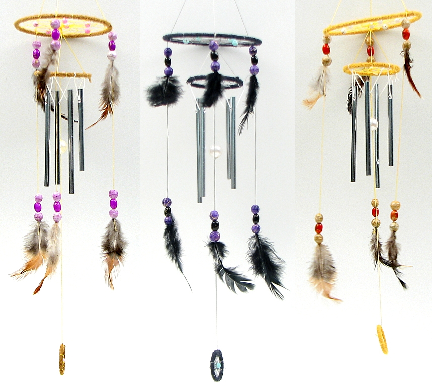 IWGAC Dream Catcher Chime 3 Assorted Styles Priced Each