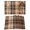 Brown, variant on Orange Blue Plaid Placemats Set of 4 Farmhouse Checkered Buffalo Fall Place Mats Indoor Wipeable Table Mats Washable Cloth Dining Table Placemats for Kitchen Holiday Party Home Decor 13x19 Inch