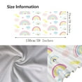 thumbnail image 3 of Pompotops Microfiber Beach Towel Super Lightweight Colorful Bath Towel Sandproof Beach Blanket Multi-Purpose Towel For Travel Swimming Pool 30x60 Inch Clearance, 3 of 7