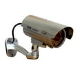thumbnail image 4 of 3 Pack - JYtrend Outdoor Dummy Fake Security Camera with Inflared LEDs Blinking Light, Silver, 4 of 4