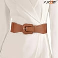 thumbnail image 4 of SUOSDEY Women Wide Belt, Elastic Belt Ladies Waist Belt for Dresses, 4 of 6