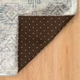 thumbnail image 2 of Linon Emerald Gray and Blue 5' x 7' Area Rug, 2 of 8