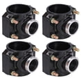 thumbnail image 1 of Drain Saddle Clamp, Lightweight Saddles Tee Kit Plastic Aging Resistant Standard Sizes Garden Irrigation Fasteners  For 63mm Diameter Pipes, 1 of 8