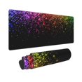 thumbnail image 2 of Disketp Gaming Mouse Pad Colorful Sparkling Pattern Large Mouse Mat Long Extended Desk Pad Non-Slip Rubber Mice Pads Stitched Edges Thin Pad (11.8x31.5 Inch), 2 of 9