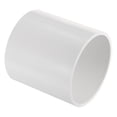 thumbnail image 1 of Uxcell 1 Paquete Adaptador de Acoplamiento de Tubo de Cloruro de Polivinilo Ligero de 3.54 pulgadas Blanco para Uso Interior y Exterior, 1 of 6