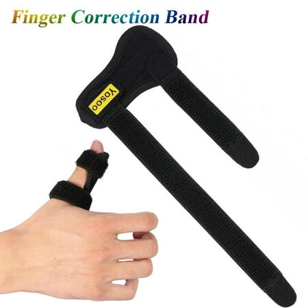 WALFRONT Adjustable Trigger Finger Splint, Women & Men Finger Support Brace with Hook&Loop Tape for Straightening