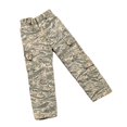 thumbnail image 3 of Pantalones para figura de acción a escala 1/6, ropa para muñeca, cintura elástica, diseño de moda con bolsillos, pantalones anchos para figura de, 3 of 9