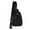 Black, variant on Julia Buxton  Nylon Quilted Sling Bag (Women)