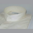 thumbnail image 5 of Mens CEREMONIA Pastor Shirt 100% Cotton Turkey Banded Collar #stn 17 hyk Ivory, 5 of 5