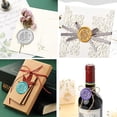 thumbnail image 4 of Cire de Scellement Rétro Four Four Four de Fusion Cire Cachet Cadeau d'Artisanat, 4 of 8