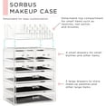 thumbnail image 2 of Sorbus MUP-SET-34 Ensemble de Rangement pour Maquillage et Bijoux, 2 of 7