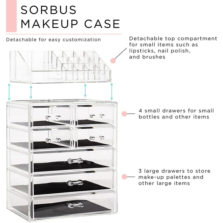 Nail Supplies Organizer Box Nail Polish Storage Case for Nail Tech or Home  Use w
