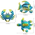 thumbnail image 5 of Jfrising Oceanic Metal Fish Crab Turtle Wall Decals (3 Pack), 5 of 7