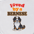 thumbnail image 3 of Inktastic Bernese Mountain Dog Lover Baby Burp Cloth, 3 of 3
