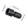 thumbnail image 2 of 2 Pack 1/2" Square to 1/4" Hex Socket Adapter, Quick Release Impact Ratchet Chuck Converter and Screwdriver Bit Holder Socket, 2 of 5