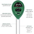 thumbnail image 3 of 3 in 1 Soil Tester, Soil pH Tester, Soil Moisture Meter, Soil Light Intensity Tester, 3 in 1 Soil Tester for Garden and Agriculture (No Battery Needed), 3 of 4