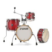 Sonor AQX Micro 4-Piece Drum Shell Pack(Red Moon Sparkle)