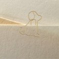 thumbnail image 3 of Cute Dog Shaped Paper Clips Metal Wire Paperclips for Organizing 60Pcs, 3 of 4