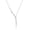 white gold, variant on FANCIME Wisteria Reverie Necklace for Women Sterling Silver Simulated Diamond Flower Drop Y Necklace Fine Jewelry Wedding Anniversary Birthday Mothers Day Graduation Gifts for Wife Women Bride Her