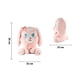 thumbnail image 3 of Conejo De Peluche Con Moño Rosa Importadora La Merced Felpa Suave Hipoalergénica, 3 of 4