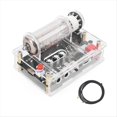 thumbnail image 4 of Placa de Controlador de Tubo Electrónico USB de Bajo Voltaje 6E2, Tablero Indicador de de Medidor de VU Nostálgico, Luz Ambiental de Música para Coche, 4 of 5