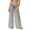 #0192-Silver, variant on Ailaofu Women Sheer Mesh Pants See Through Bikini Bottom Swimsuit Cover up Wide Leg Beach Pants