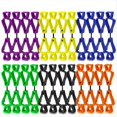 thumbnail image 1 of Pinzas para Guantes de Trabajo, 24 Pinzas en Forma de Z A Granel para Cinturones de Herramientas y Cascos de Construcción, con Anticaídas., 1 of 5