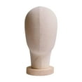 thumbnail image 1 of Mannequin Head Model Wigs Stand Stand Almacenamiento de sombrero Versátil Pequeñero Pantalada de sombrero de sombrero Cabeza de sombrero para la mesa, 1 of 9