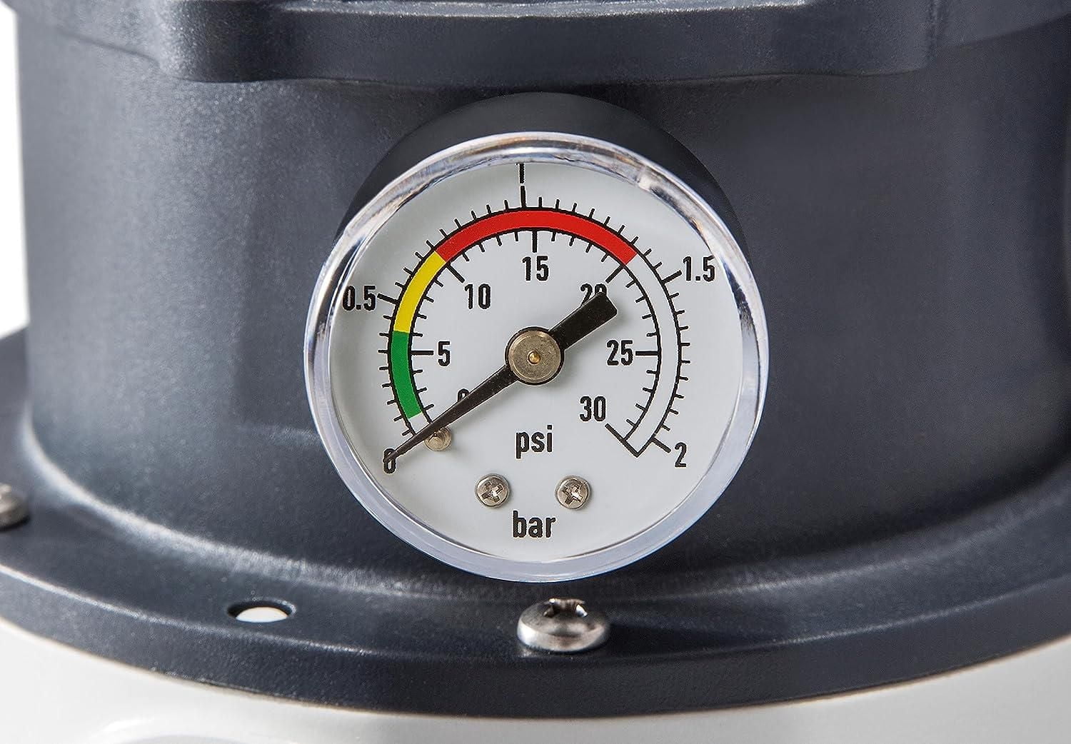 Pompe à filtre à sable transparent Intex Krystal, 3 000 GPH