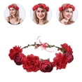 thumbnail image 1 of ADDHAT Floral Rojo De Artificiales Para Novia Y Ocasiones Especiales, 1 of 8