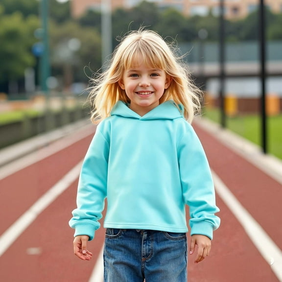 Kids Boys Hoodies Kids Blue Hoodies Casual Long Sleeve Sweatshirts Fall Winter Clothes Girls Clothes Size 4T