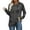 Gray, variant on Tunics Tops for Women Long Sleeve Crewneck Star Printed Casual Pullover Sweatshirt Brown 2XL