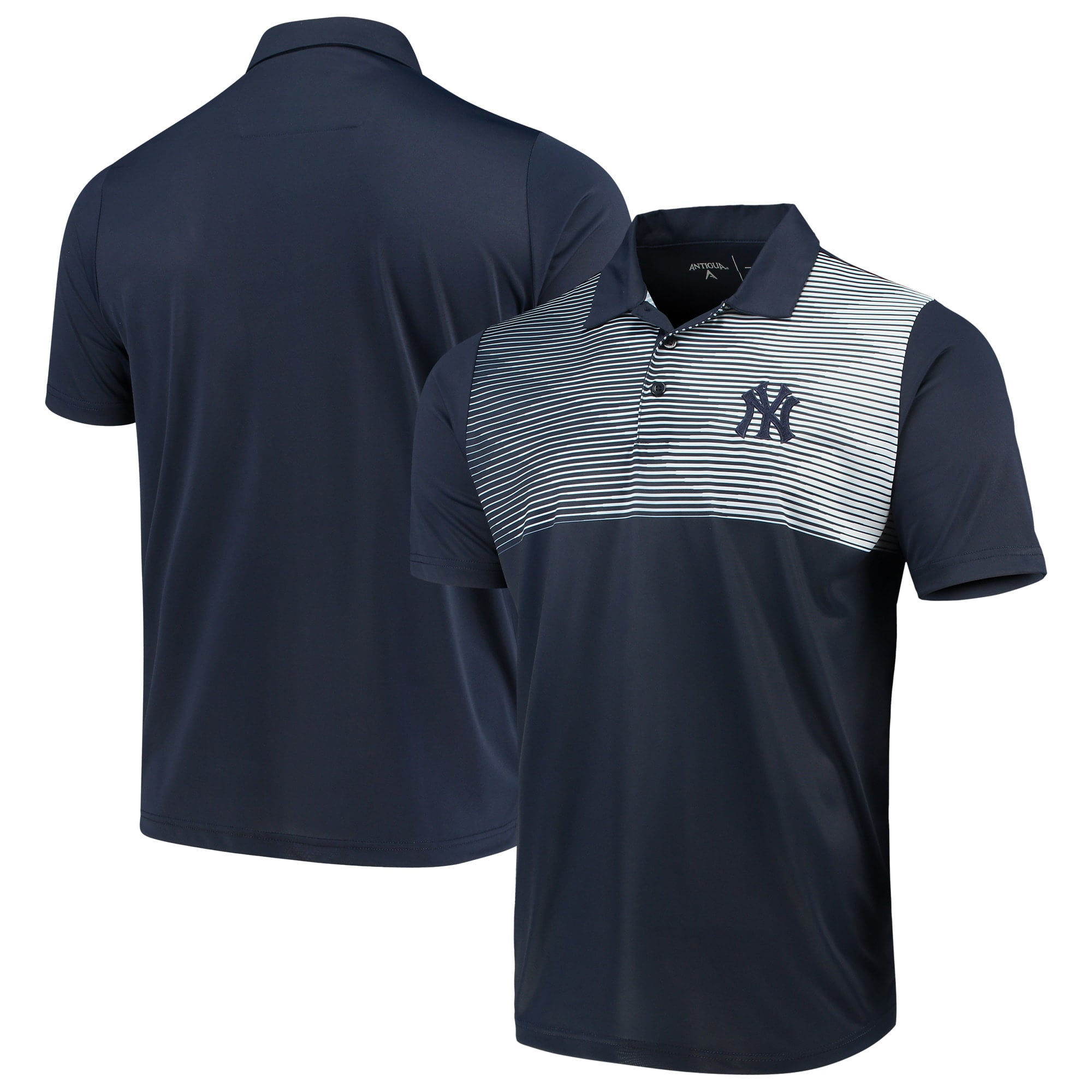 New York Yankees Antigua Tactic Polo Navy/White