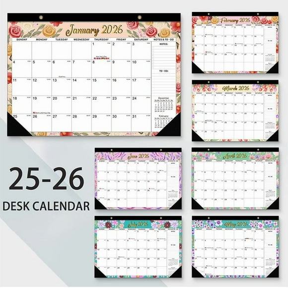 Large Wall Calendar 2026 Taiwan Calendar 2026 Wall Calendar 2026 Cover January 2026 to June 2027 Monthly Wall Calendar