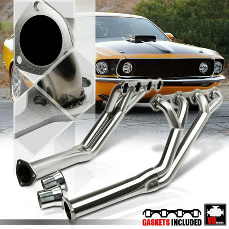 SS Long Tube Tri-Y Exhaust Header Manifold for 64-70 Ford Mustang 5.0 260-302 V8 65 66 67 68