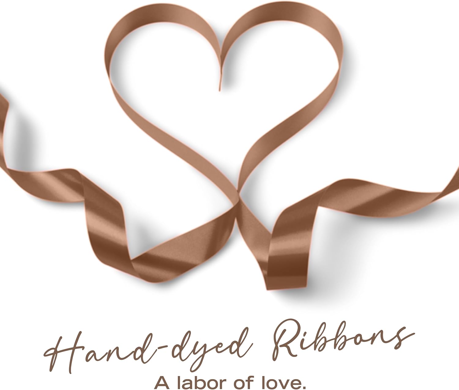 New 7mm Size ThreadNanny 6 Spools of 100% Pure Silk Ribbons - Brown Tones - 60 MTS x 7mm