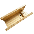 thumbnail image 1 of 2X Outil de Découpe de Savon Fait Main, Dispositif de Découpe de Savon Réglable en Bois de Caoutchouc, Support Fixe pour Fabrication de Savon Simple, 1 of 6