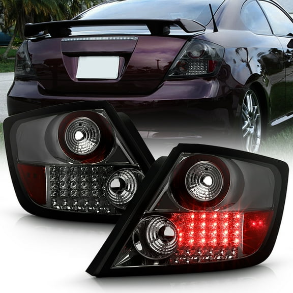 Smoked 2005-2010 Scion tC Led Perform Led Tail Lights Lamps Left Right