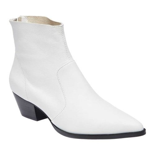 Steve Madden - steve madden women's caf western boot, white leather, 6 ...