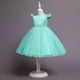 thumbnail image 4 of Vestido Para Niñas Ropa Para Niñas Bebés Falda Larga Sólido Princesa Bowknot Vestido De Rendimiento Vestido De Falda Verde Odeerbi  LM103-4915, 4 of 9