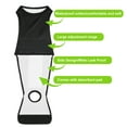 thumbnail image 2 of CSChome Pet Recovery Clothing Pet Recovery Clothes Comfortable Breathable Adjustable Dog Surgery Recovery Suit, 2 of 7