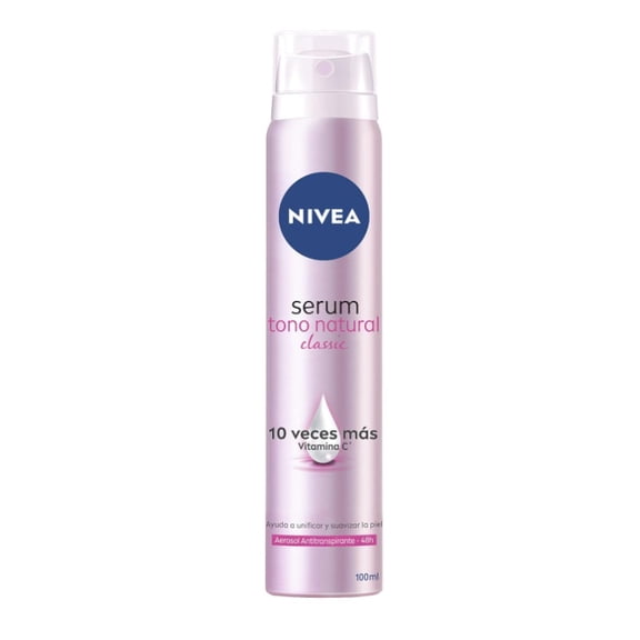NIVEA SERUM EXTRA ACLARANTE Aerosol Antitranspirante-48h/Extra Lightening Deodorant Spray