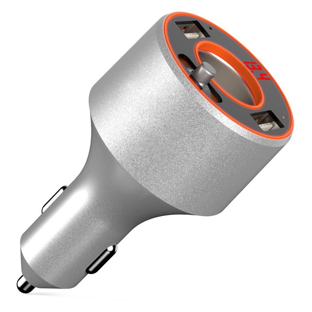 Inalámbrico 4.2 Transmisor FM Estéreo Manos libres Kit de Coche Flash Drive Reproductor de CACAGOO Transmisor
