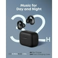 thumbnail image 5 of Soundcore AeroClip Open-Ear Earbuds, Midnight Black, Retail Packaging, 5 of 6