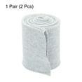 thumbnail image 3 of Uxcell 1 Pair Elastic Cuffs Ribbed Trims, 31.5" x 2.8" Cotton Knit Rib Stretch Cuff Sleeve for DIY Sewing, Light Grey, 3 of 6