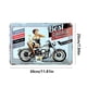 thumbnail image 5 of Letrero Hojalata Motocicleta Metal Pintura Hierro Rectangular Pared para Y Bar 30x20cm, 5 of 9