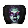 thumbnail image 6 of Ghost Face Headrest Covers, Scary Covers for Cars, Stretchy Seat Headrest Protector, Funny Cover for Auto, Vehicle, Truck, SUV, Washable Elastic Fabric, Interior Accessories（D), 6 of 6