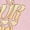 HEATHER PINK, variant on Instant Message - Find Your Happiness Flowers Fitted Short Sleeve Graphic T-Shirt