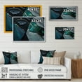 thumbnail image 4 of Designart Abstract Geode Green IV Canvas Wall Art, 4 of 5